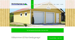 Desktop Screenshot of norrlandsgarage.se