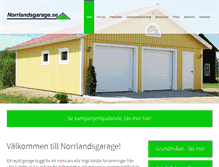 Tablet Screenshot of norrlandsgarage.se